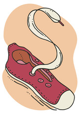 Colored Sports Boots with S-Lace