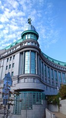 building in the city