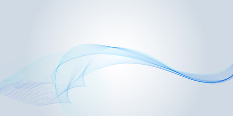 Illustration of abstract banner design for website, beautiful lines.