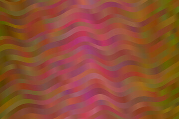 Pretty Brown and pink waves abstract vector background.