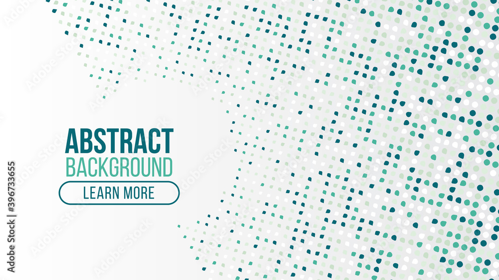 Poster abstract dots halftone background gradient design with geometric composition.futuristic minimal patt