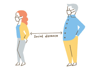 ソーシャルディスタンス