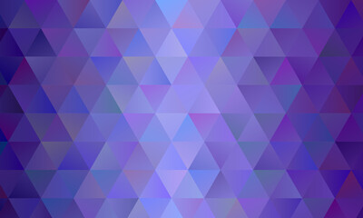 Beautiful Magenta and blue polygonal background, digitally created