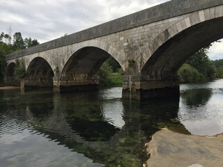 bridge over river dobra  in skukan croatia