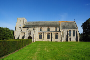 Fototapeta na wymiar All Saints Church, Thornham, Norfolk, England, UK