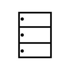 wardrobe interior icon furniture icon,