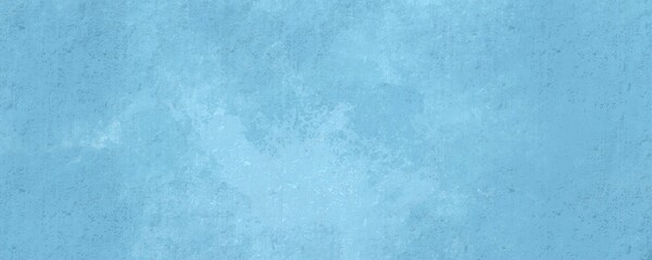 Obraz premium Sfondo acquerello in pittura azzurra e bianca con trama angosciata nuvoloso e grunge marmorizzato, nebbia morbida, nebuloso e colori pastello, web banner astratto. Bianco al centro.