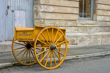 Vintage push cart