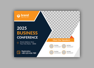 Business Conference Flyer Template Design