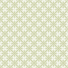 Fototapeta premium White and gold floral pattern background