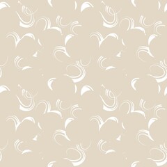 Brown Brush Strokes Seamless Pattern Background