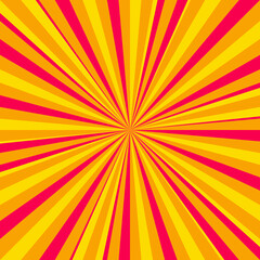 Obraz premium Colorful comic book background in pop art style