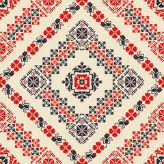 Romanian traditional pattern 118
