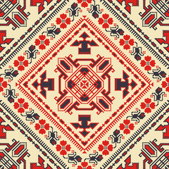 Romanian traditional pattern 122