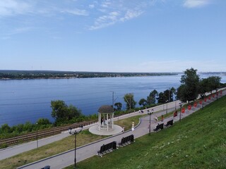 view of the river