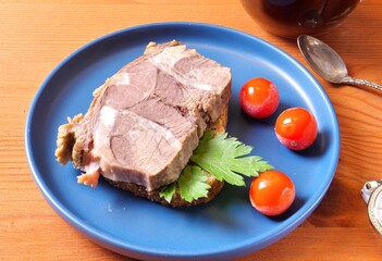 beef steak with vegetables