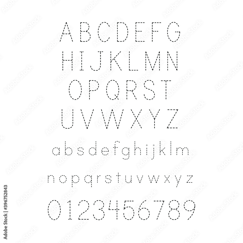 Poster vector of modern abstract font and alphabet. eps 10 vector illustration.