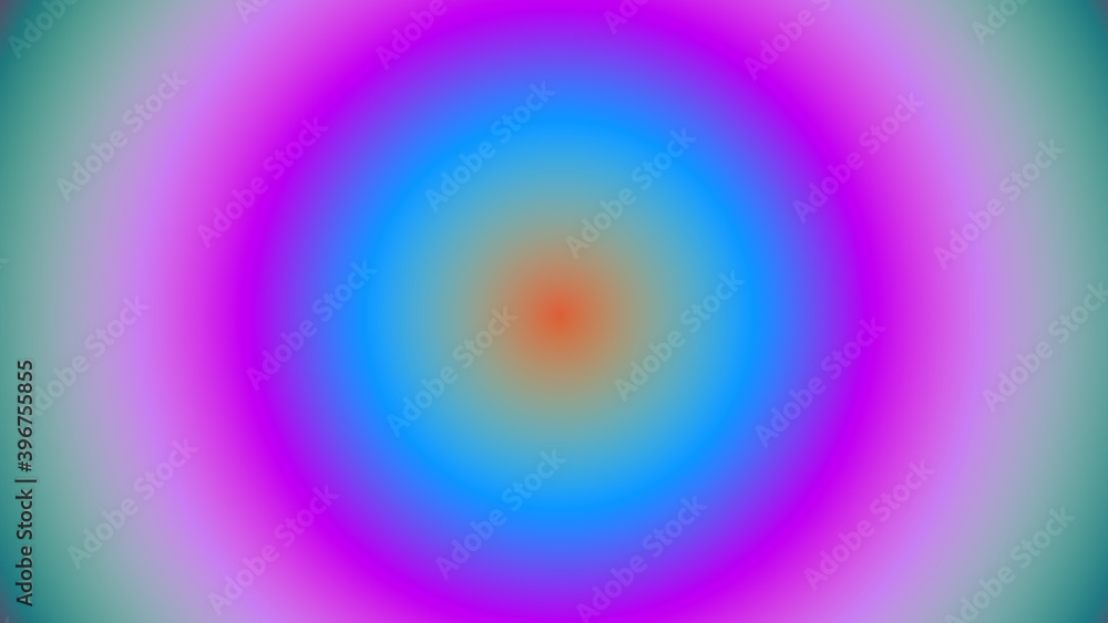 Poster gradient colored bright circles glow motion abstract background