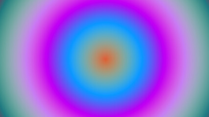 Gradient Colored Bright Circles Glow Motion Abstract Background