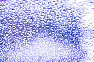 blue water drops