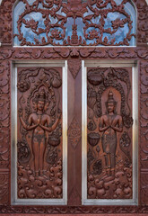 door of the temple