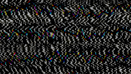 Noise Grunge Tv RGB Waves Damage Distorted No Signal Abstract Background