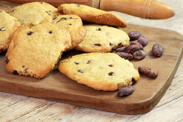 cookies aux pépites de chocolat fait maison 