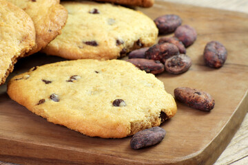 cookies aux pépites de chocolat fait maison 