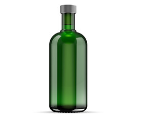 Whiskey Glass Bottle Mockup