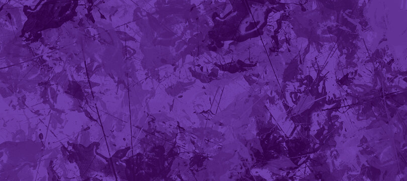 purple stone wall, grunge background with splashes