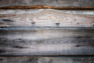 Grunge texture, old blue boards, cracked paint, wooden vintage background