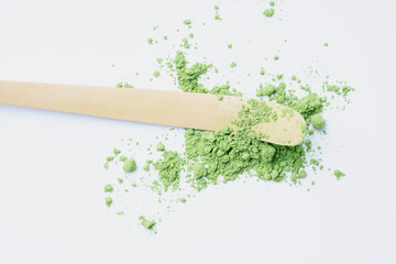 Traditional Japanese matcha tea