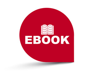 red vector illustration banner ebook
