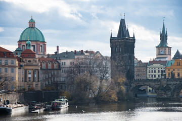 Naklejka premium Charles Bridge in Prague