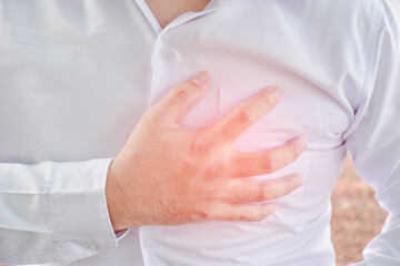 Fototapeta na wymiar Heart disease patients