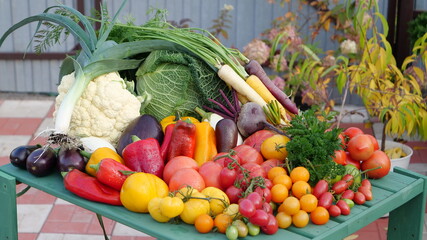 organic vegetables экологически чистый урожай