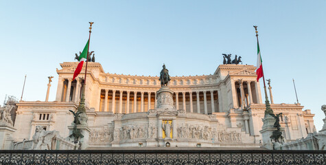 Plaza Vittoriano Monument to Victor Emmanuel, Rome