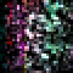 Colorful pink violet black squares abstract background with squares