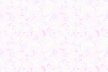 Vector seamless abstract fractal pattern, in pastel soft pink colors, for textile design, wallpaper, fabric for pastel linen, background for a female website