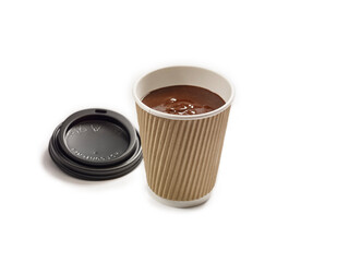 Chocolate caliente para llevar