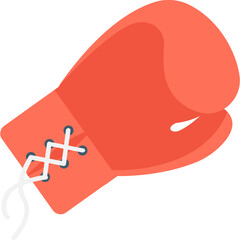
Boxing Glove Flat vector Icon
