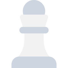 
Chess Pawn Flat vector Icon
