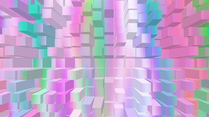 abstract background with squares