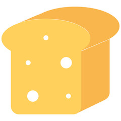 
Bread Flat vector Icon
