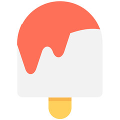 
Ice Cream Flat vector Icon
