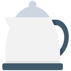 
Electric Kettle Flat vector Icon
