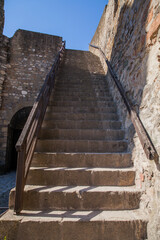 Smederevo Fortress. Medieval fortified city. Located on the right bank of the Danube river. Smederevo, Serbia.