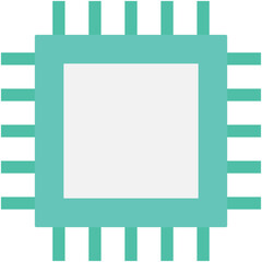 
Processor Flat vector Icon 
