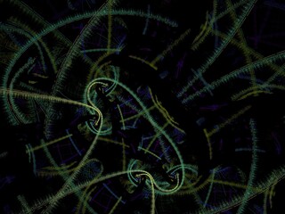 Imaginatory fractal background Image
