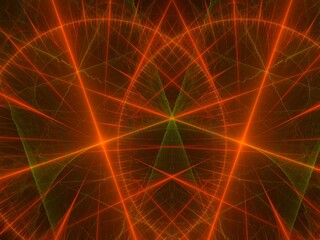 Imaginatory fractal background Image